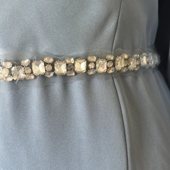 Jenny Packham Thalia Cape Embellished Dress